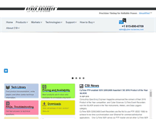 Tablet Screenshot of cyber-sciences.com